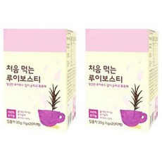 베베쿡 처음 먹는 루이보스티, 20g, 20개입, 2개