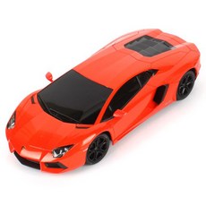 이티에스 라스타 1 24 람보르기니 아벤타도르 LP700 4 RC카, 오렌지, 1개