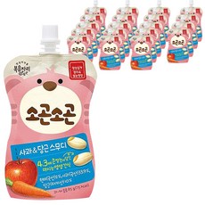 복음자리 소곤소곤 스무디 85g, 사과 + 당근, 20개