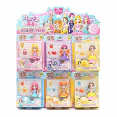 시크릿쥬쥬 큐티 아바타 2탄 마론인형 6p 세트, 혼합 색상, 6개