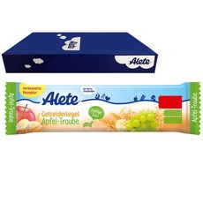 알레떼 에너지바 25g, 사과 + 포도 혼합맛, 18개입