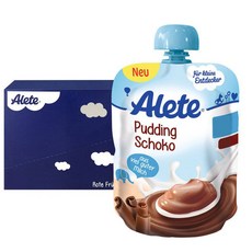 알레떼 푸딩 파우치 85g, 초콜릿맛, 10개입