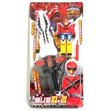 파워레인저 애니멀포스 애니멀 킹&검 장난감칼, 혼합 색상, 1개