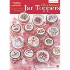 Christmas Jar Toppers: 14 Quick-to-stitch Gift Ideas, Leisure Arts
