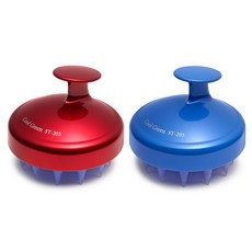 酷格林 ST-205 洗髮梳 2入, 紅色, 藍色, 2個