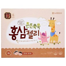 HANSAMIN 紅蔘果凍隨身包, 30條, 1盒