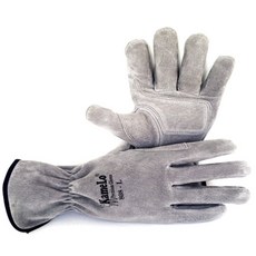 KameLo 皮革氬專業焊接手套灰色, 808-L, 1個
