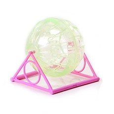 바이셀 햄스터 장난감 쳇바퀴 구슬볼 지름 14cm, 그린, 1개