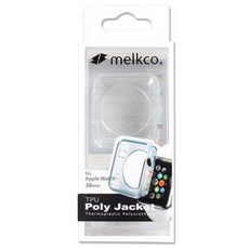 멜코 애플워치 폴리자켓 38mm TPU 케이스, 투명, 1개