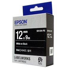 EPSON PRIFIA 標籤帶匣, SD12K, 9m
