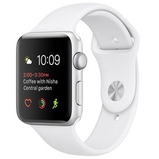 Apple 애플워치2 WIFI 42mm, 실버 + 화이트