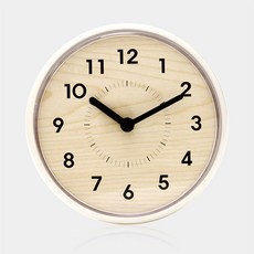 woodrohaus 簡約防水時鐘, 木紋(DW-6001)