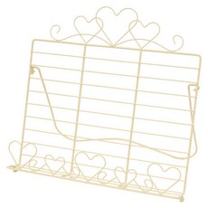 THE ZAKKA 金屬心形支架, 象牙, 1 個