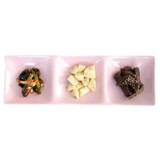 DOHO Dpure Color四格小菜碟, 1入, 粉色