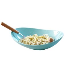 DOHO 橢圓麵碗, 藍色, 1入