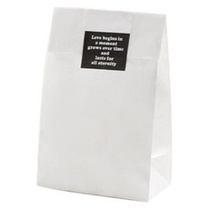 콤래드 종이봉투, 화이트 M, 100매입