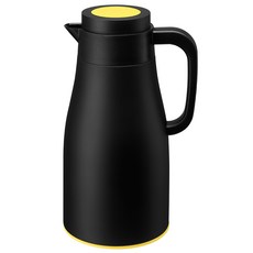 PO:Selected 真空瓶水壺, 1L, 黃色+黑色