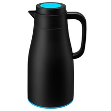 피오 에보 베큠 플라스크 워터저그, 블루 + 블랙, 1L, 1개