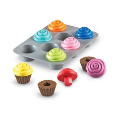 Learning Resources 27347 聰明餅乾-形狀杯子蛋糕, 混合