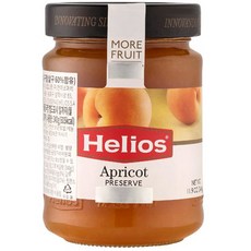 헬리오스 살구 프리저브 잼, 340g, 1개
