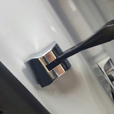 CARTEM 車門門鎖保護蓋 2件入, 鉻合金