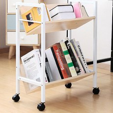블루밍홈 이동식 보조 책상 서랍 MDD2, 메이플