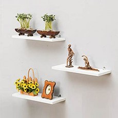 一字層架, 白色的