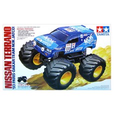 타미야 1/32 닛산 테라노 93 다카르 랠리 사양 미니카, 혼합 색상, 1개