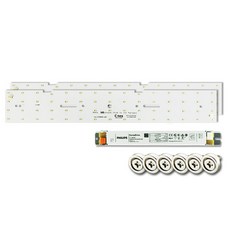 씨넥스 필립스 컨버터 LG이노텍 LED모듈기판 주방2등 대 50W, 전구색, 1개