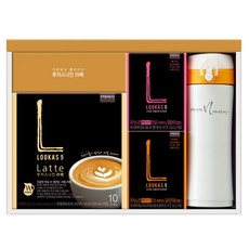 Namyang 南陽乳業 拿鐵禮盒三號, Lucas Nine Latte 10p + Petit Dark Americano 10p + Petit Mild Americano 10p + 陶瓷保溫瓶, 1套