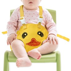 yunimamang 兒童餐椅輔助腰帶, 小鴨款