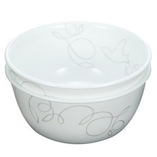 코렐 모닝브리즈 면기, 화이트, 2개