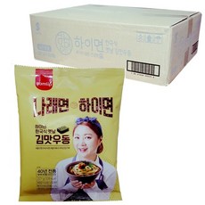 삼립 하이면 옛날 김맛우동, 227g, 20개