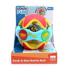 KDTOYS 인피니펀 까꿍볼 멜로디완구, 혼합 색상, 1개