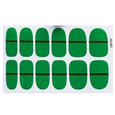 Iko 美甲貼紙 QB790, 書房綠, 1個