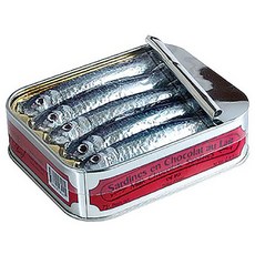 CLUIZEL 柯茲 沙丁鱼造型巧克力罐頭, 75g, 1盒