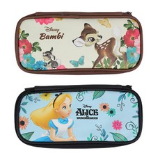 디즈니 캐릭터 라운드 봉제파우치, 랜덤 발송, 1개