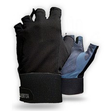 그루베이터 쿨메쉬 반장갑, 블랙, 1개