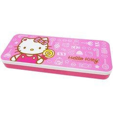 ABM 아티 헬로키티 사출필통 2단, 랜덤 발송, 1개