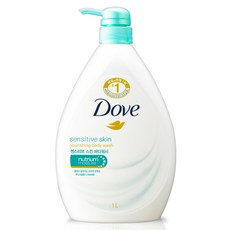 도브 센스티브 스킨 바디워시, 1kg, 1개