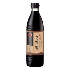 청정원 자연숙성 한식 국간장, 500ml, 1개