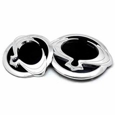 문라이트LED 수출형로고 순정형 크롬 차량용 엠블럼, 티볼리에어