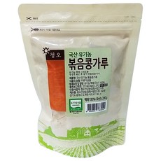 청오건강 국산 볶음 콩가루, 1개, 200g