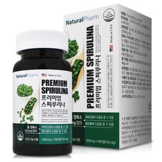 네추럴팜 프리미엄 스피루리나, 180정, 1개