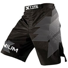 Xtype Fight Shorts 鈦版短褲 黑色 ML