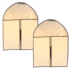 eCHOBELLE 豪華拉鍊式衣服套, 1包, 2入