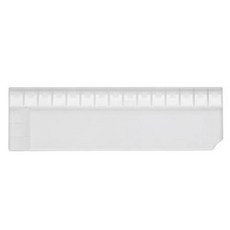 신한화구 전문가용 수채화 보조팔레트, 18칸, 흰색