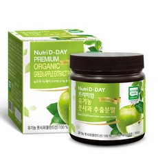 뉴트리디데이 프리미엄 유기농 풋사과 추출 분말, 200g, 1개