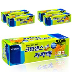 크린센스 신선지퍼백 미니, 6개