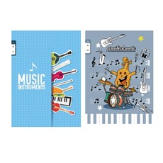 영아트 초등 음악노트 오선지 남아용 블루, 랜덤 발송, 10권